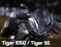 Triumph Tiger 1050 et Tiger 1050 SE 2010